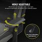 Silla Corsair T3 RUSH Fabric 2023, hasta 120Kg, Gris/carbón - Miniatura 4