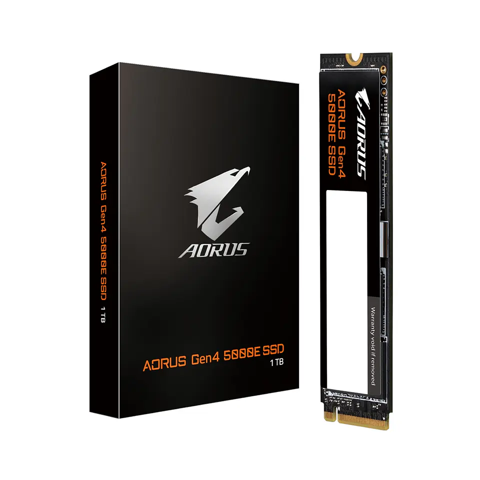 Disco Sólido SSD Gigabyte AORUS Gen4 5000E SSD 1 TB, 5000-3800 MB/s 1
