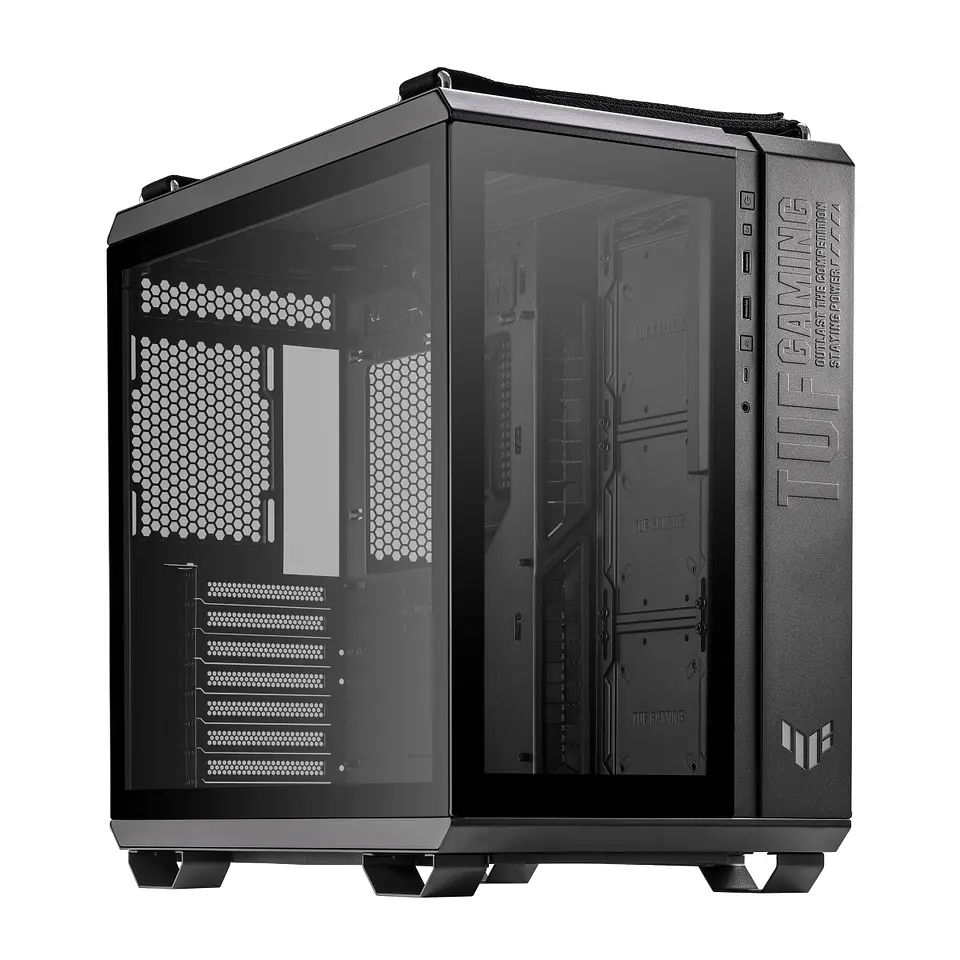 Gabinete ASUS TUF GAMING GT502, Modular Aura Sync RGB, Black 1