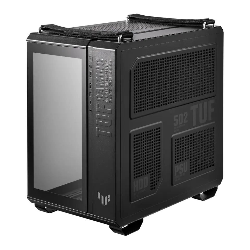 Gabinete ASUS TUF GAMING GT502, Modular Aura Sync RGB, Black 3