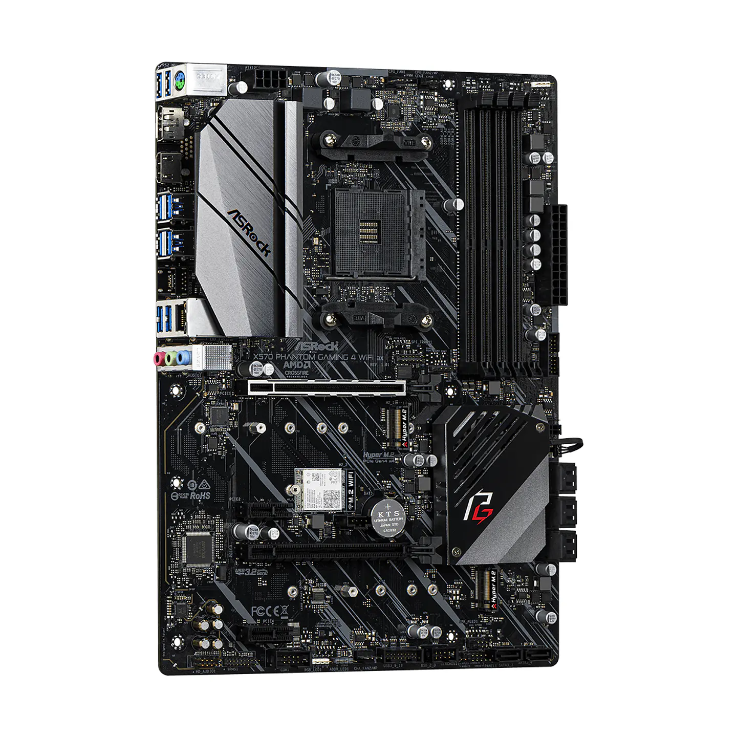 Placa Madre ASRock X570 PHANTOM GAMING 4 WIFI AX - AM4, ATX 4