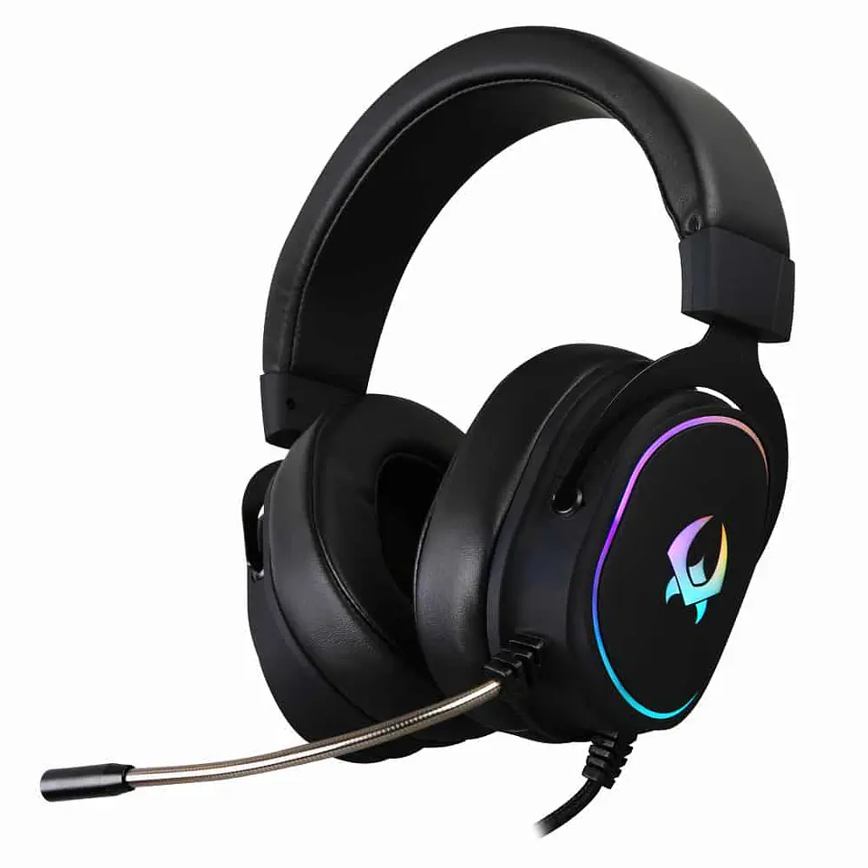 Audífono gamer Kronos Thunder 7.1, conexión USB, alta calidad de sonido 7.1, RGB 1