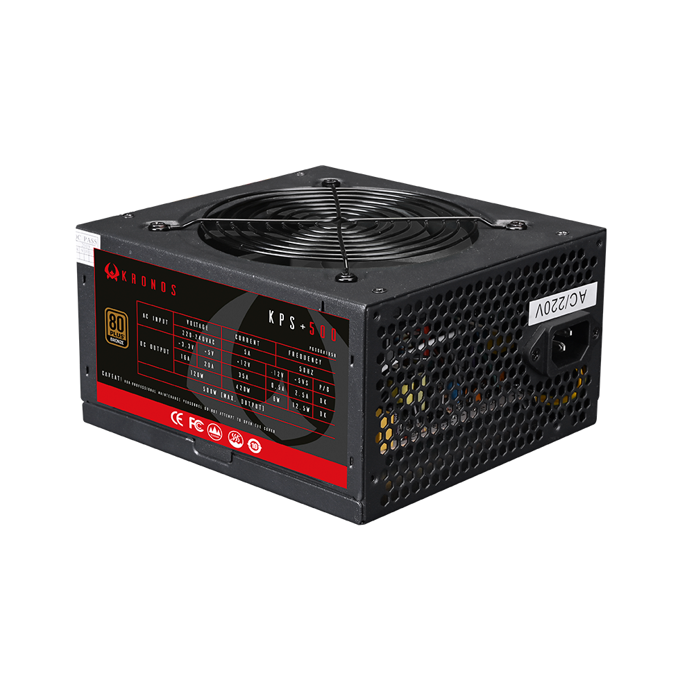 Fuente De Poder Pc 500w Kronos 80+ Plus Bronze