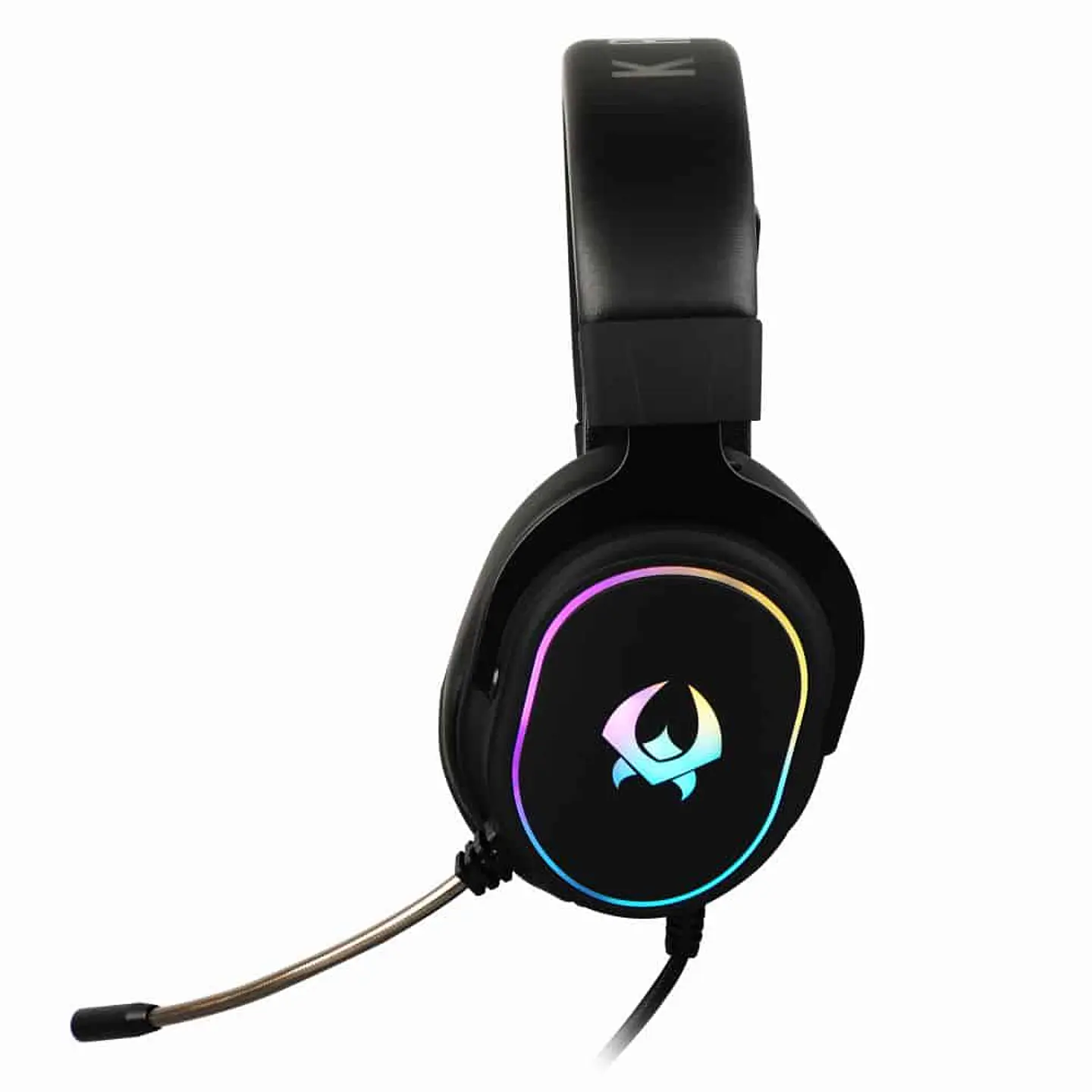 Audífono gamer Kronos Thunder 7.1, conexión USB, alta calidad de sonido 7.1, RGB 3