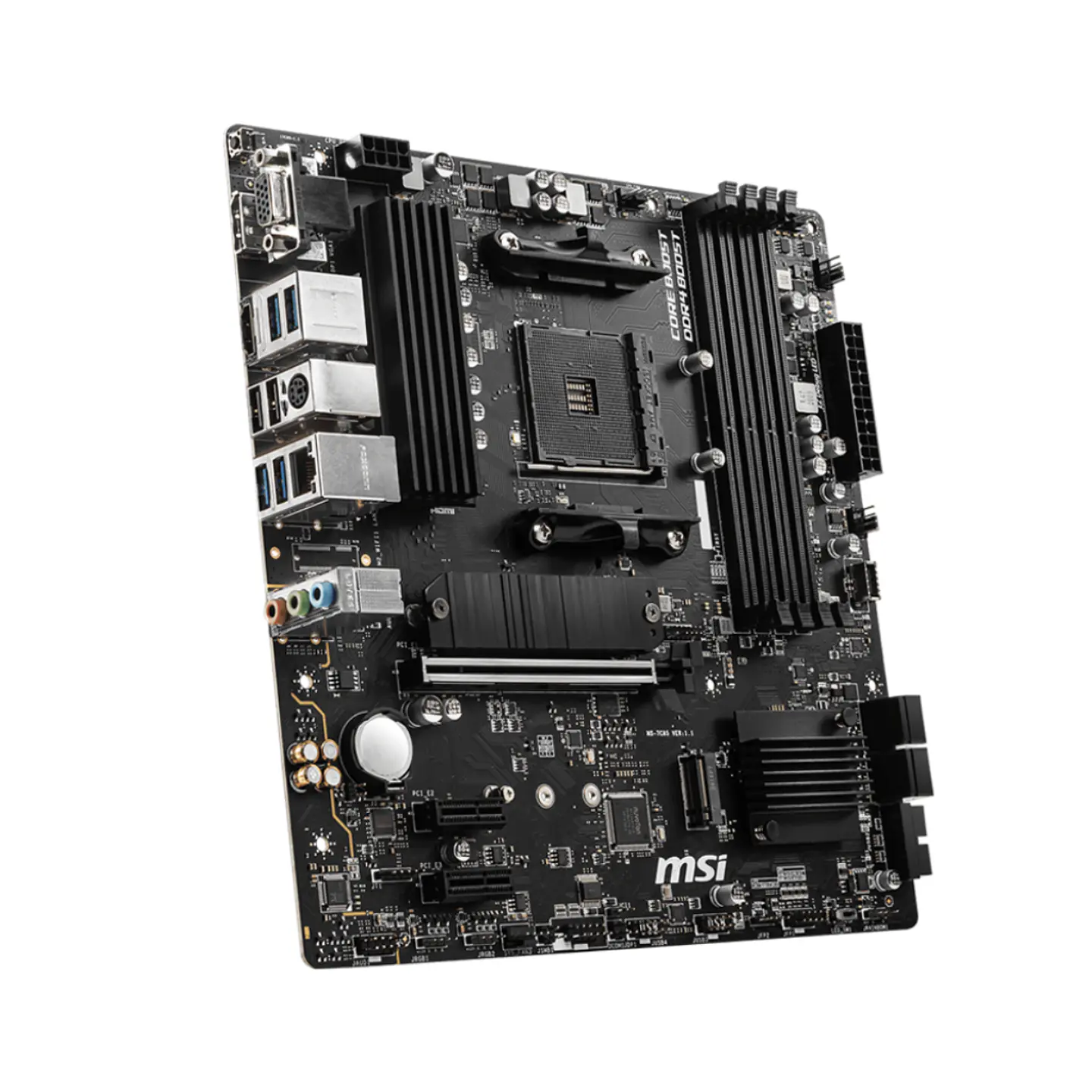 Placa Madre MSI B550M PRO-VDH Socket AM4, 4xDDR4 mATX, Ryzen 3