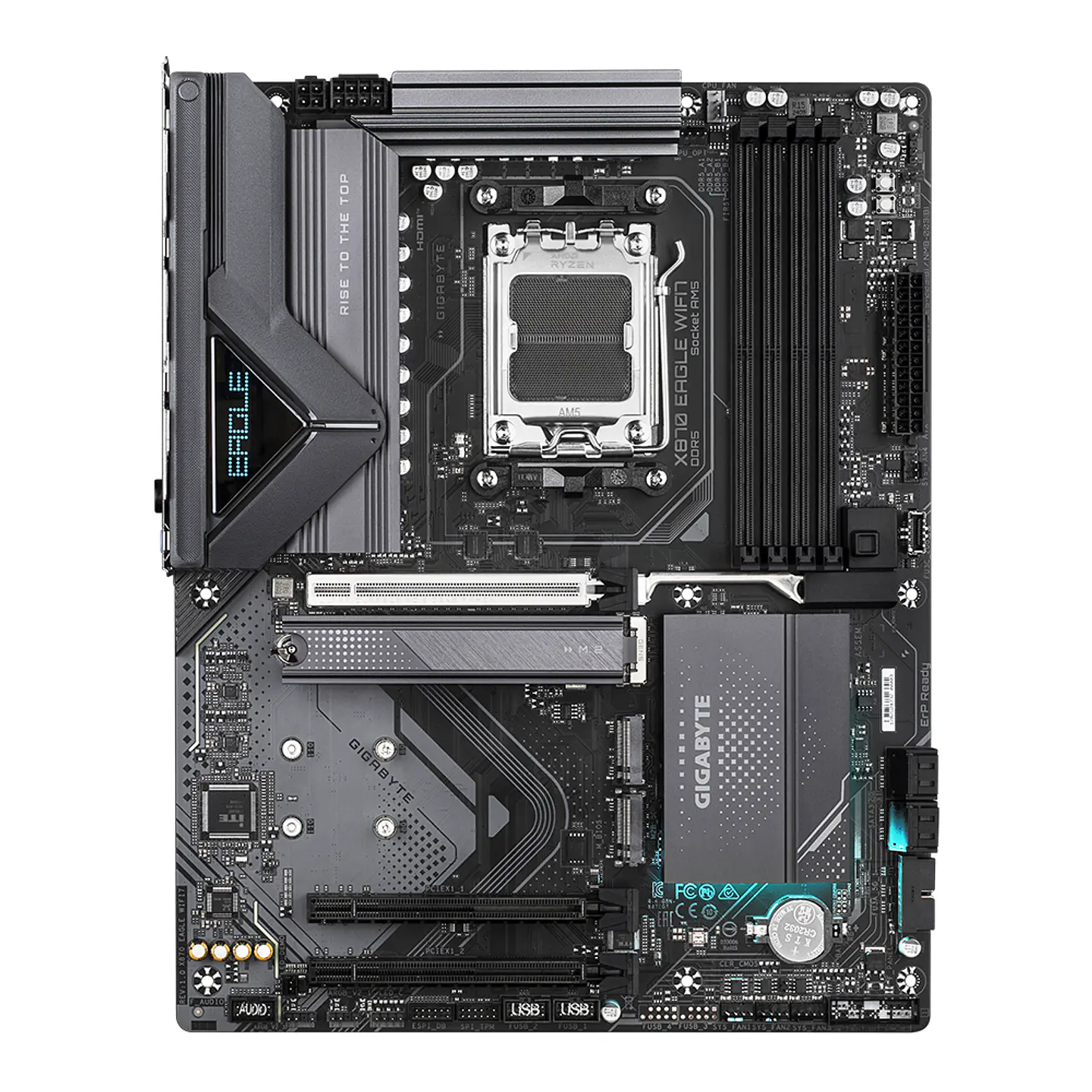 Placa Madre Gigabyte X870 EAGLE WIFI-7, AM5, 4x DDR5, ATX 2
