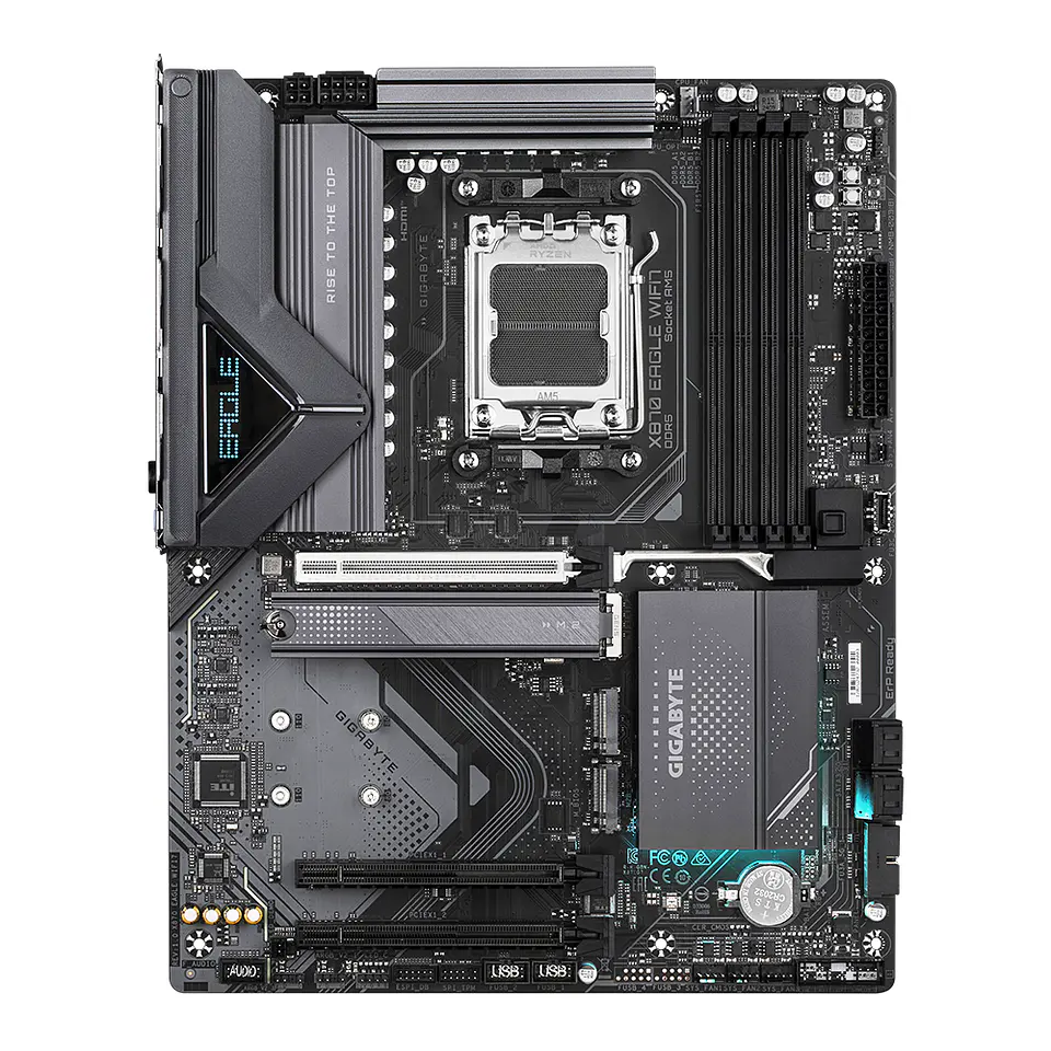 Placa Madre Gigabyte X870 EAGLE WIFI-7, AM5, 4x DDR5, ATX 2