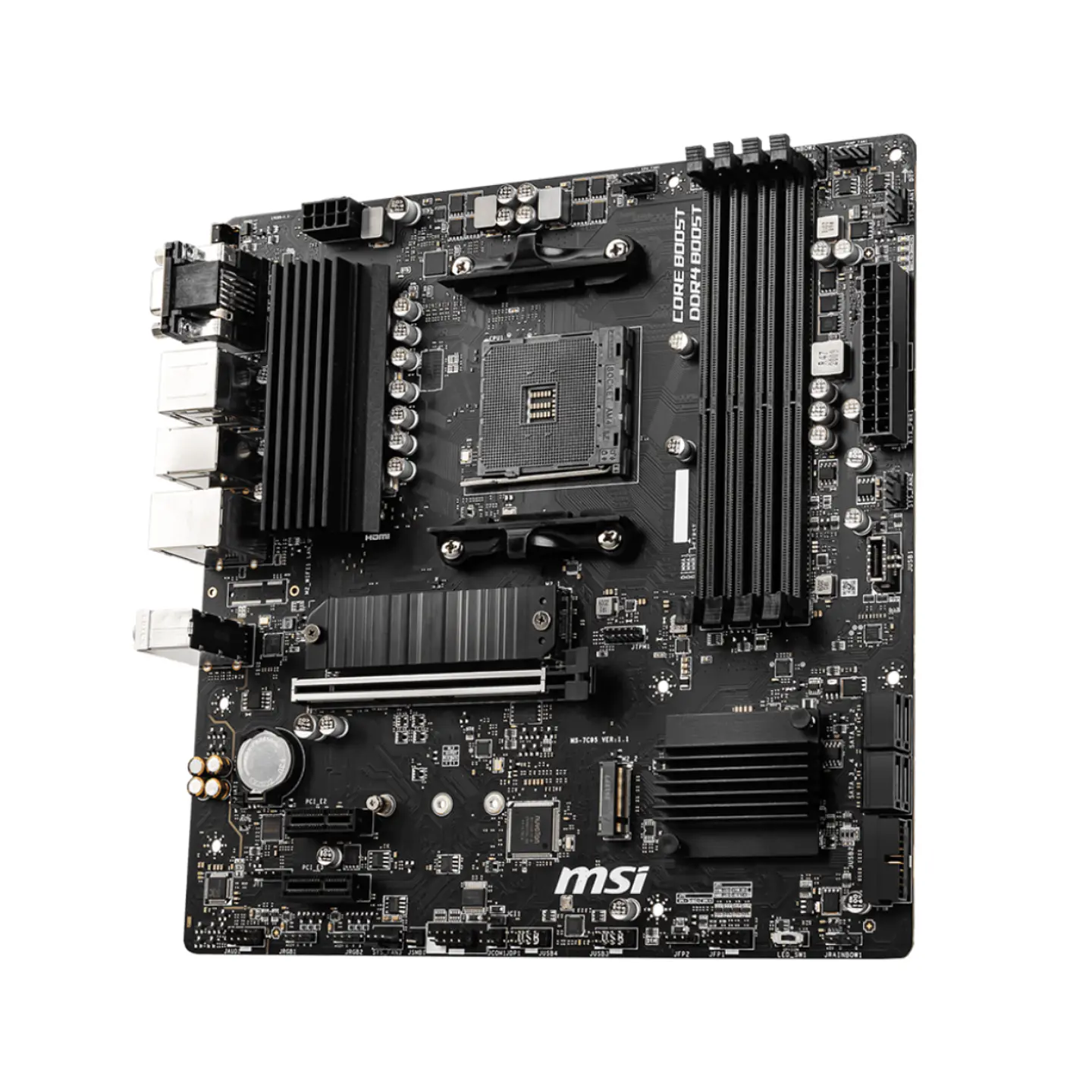 Placa Madre MSI B550M PRO-VDH Socket AM4, 4xDDR4 mATX, Ryzen 4
