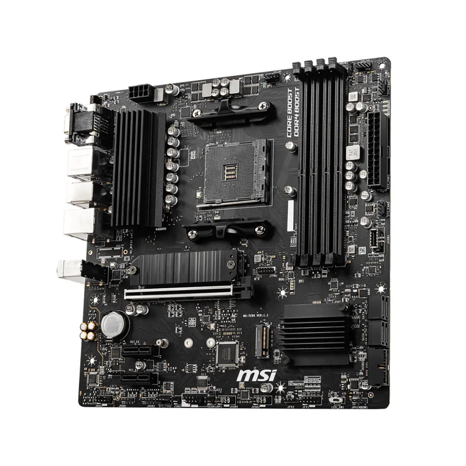 Placa Madre MSI B550M PRO-VDH Socket AM4, 4xDDR4 mATX, Ryzen 4