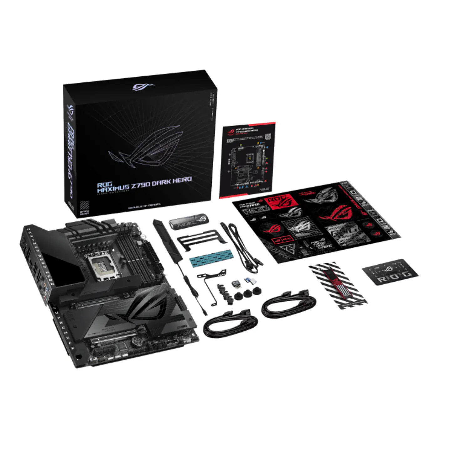 Placa Madre Asus Rog Maximus Z790 Dark Hero, WiFi7, LGA 1700 7