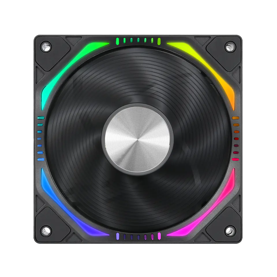 Kit 3 Ventiladores Kronos ARGB Magnéticos Pc, 120mm - Black 3