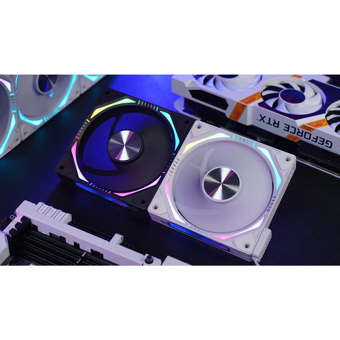 Kit 3 Ventiladores Kronos ARGB Magnéticos Pc, 120mm - Black 4