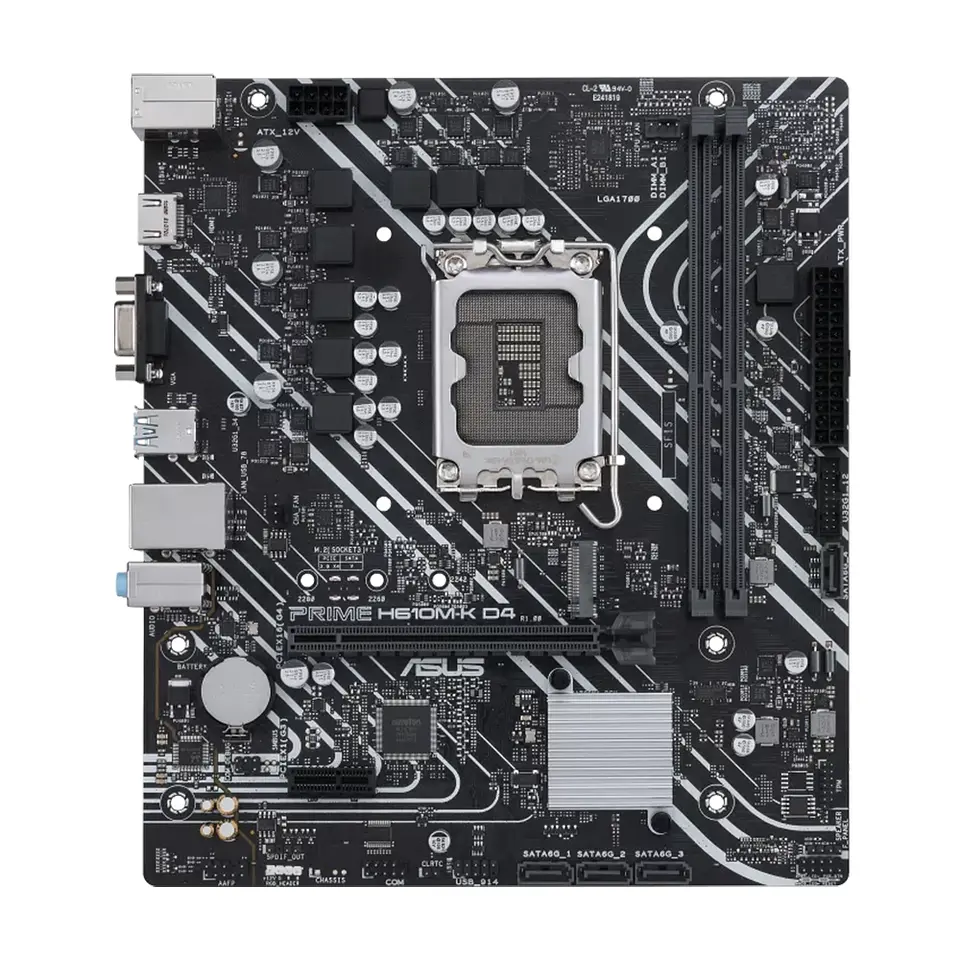 Placa Madre Asus Prime H610M-K D4 CSM, LGA1700, DDR4, MicroATX 2