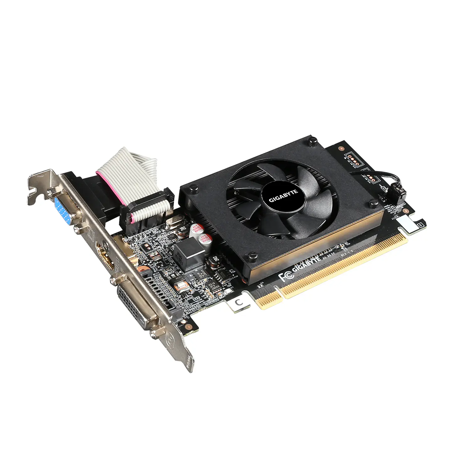 Tarjeta Video Gigabyte GT 710, 2GB DDR3 Pci 2.0, Low Profile 2