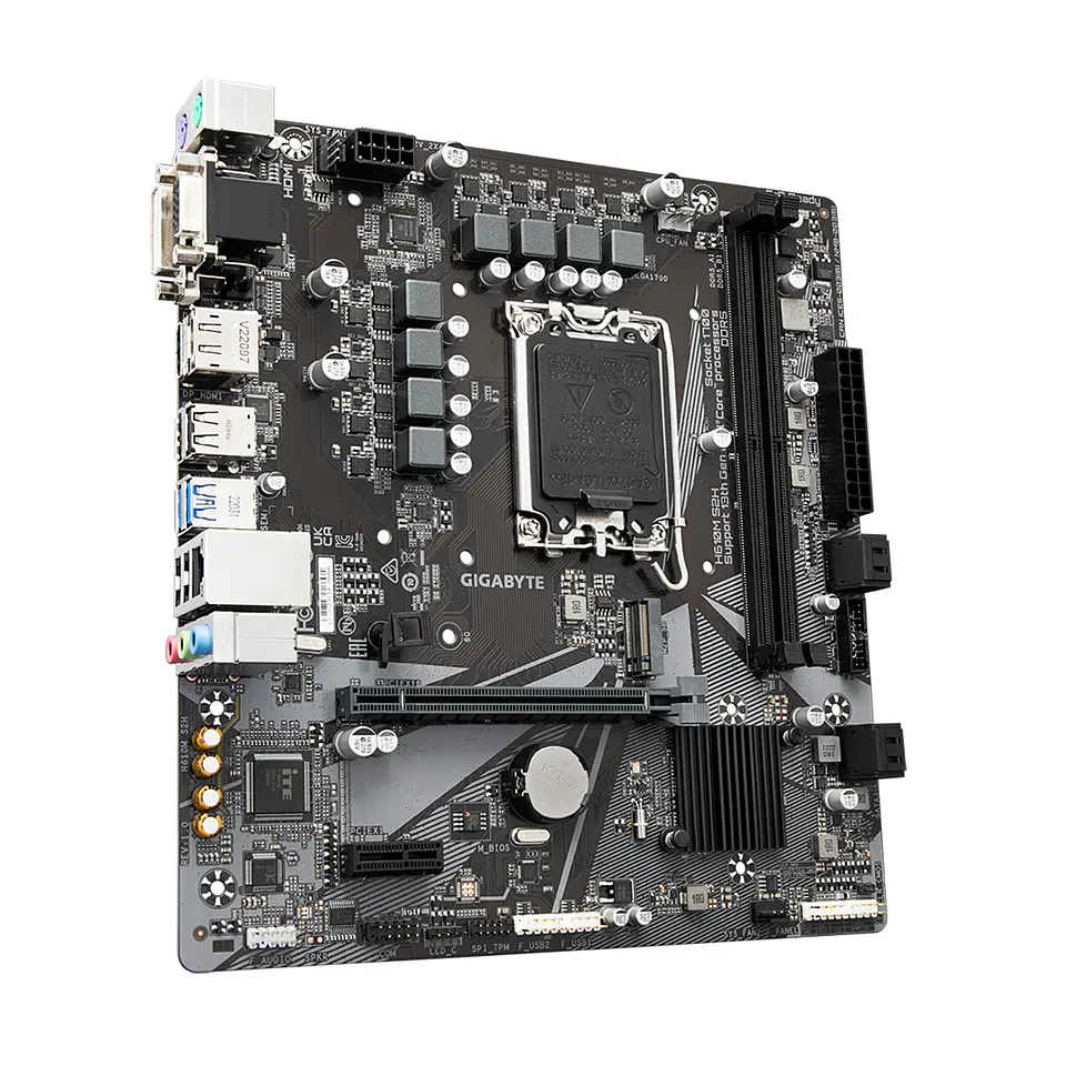 Placa Madre Gigabyte H610M S2H DDR5, LGA 1700, M.2, microATX 3