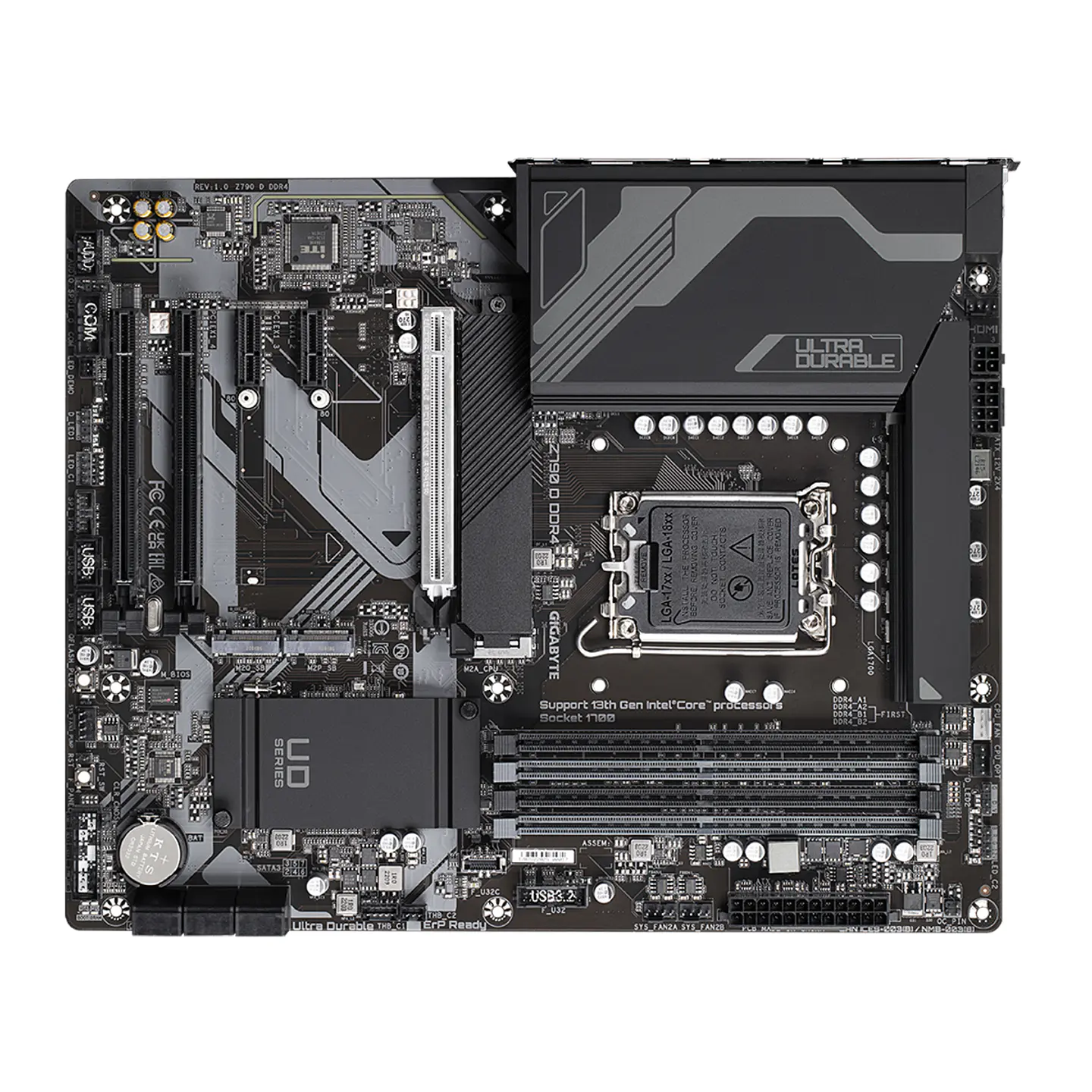 Placa Madre Gigabyte Z790 D DDR4, LGA 1700, PCIe 5.0, ATX 4
