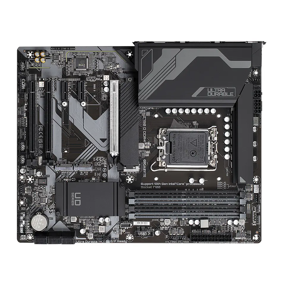 Placa Madre Gigabyte Z790 D DDR4, LGA 1700, PCIe 5.0, ATX 4