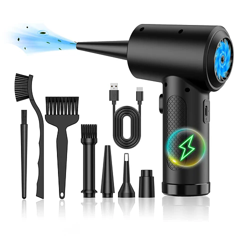 Soplador Eléctrico MultiClean para PCs, Teclados y Autos