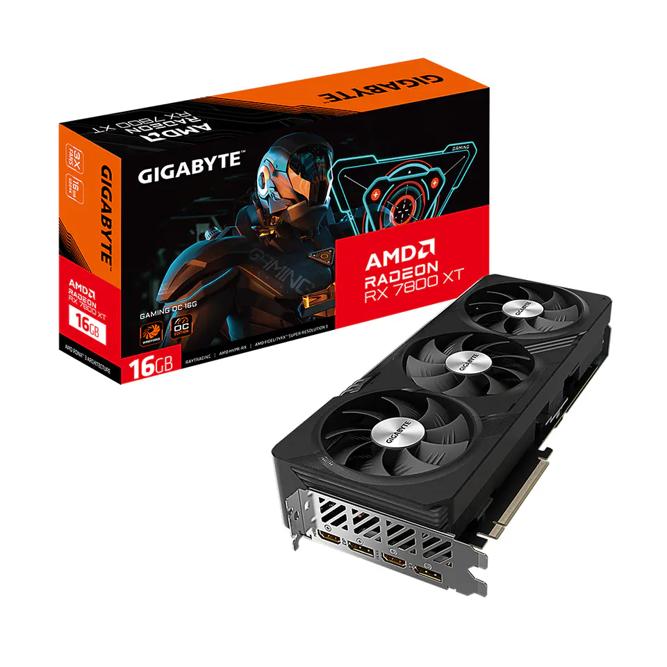 Tarjeta de Video Gigabyte Radeon RX 7800 XT GAMING OC 16GB 1