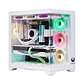 Gabinete Kronos Frost White, ATX, Panel Vidrio, 7 Fan ARGB - Miniatura 7