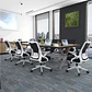 Silla Ejecutiva de Oficina Ergonómica, giratoria, Blanca - Miniatura 2