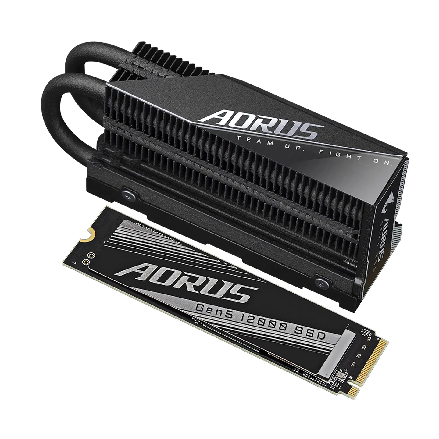 Unidad SSD Aorus Gen55 12000 1TB, PCIe 5.0 x4, up 11700MB/s 2