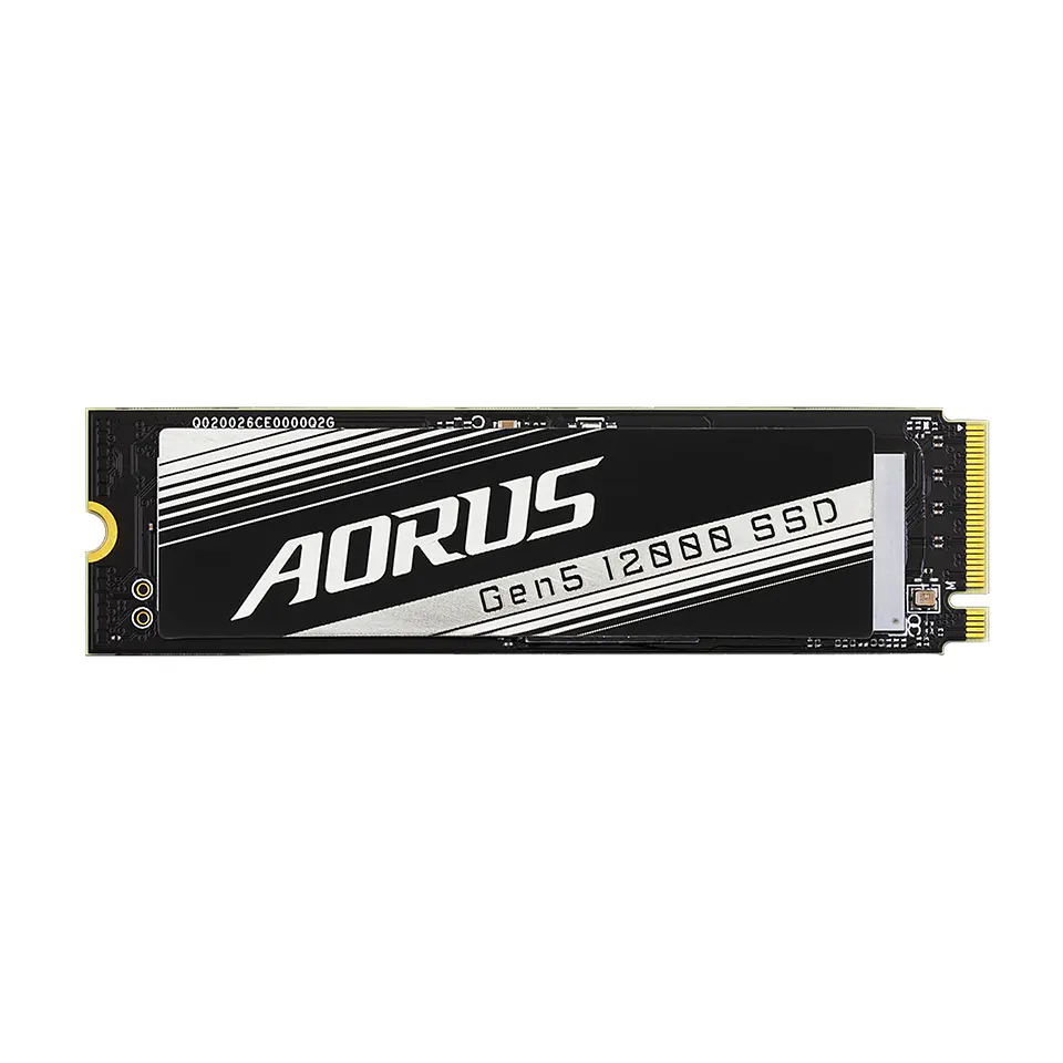Unidad SSD Aorus Gen55 12000 2TB, PCIe 5.0 x4, up 11700MB/s 4