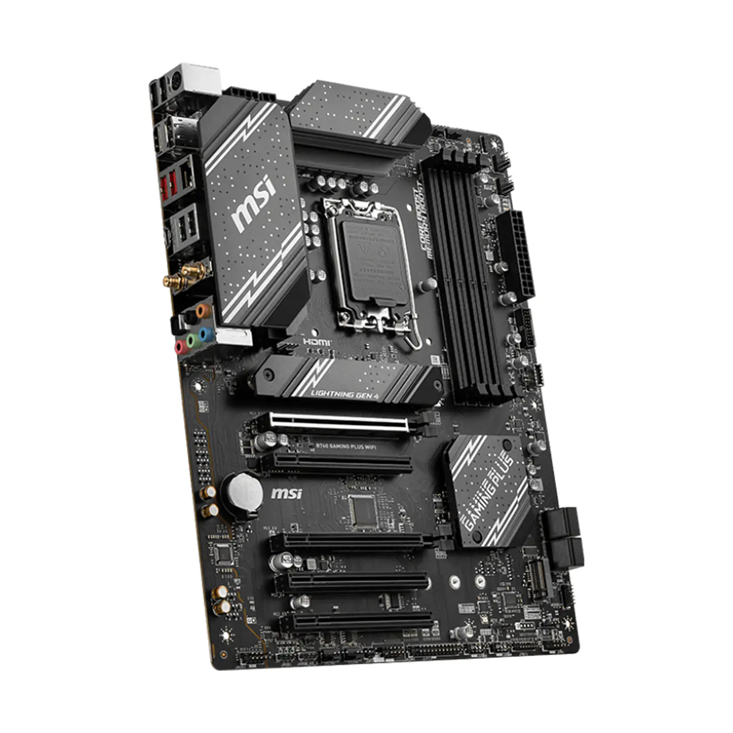 Placa Madre MSI B760 Gaming Plus Wifi, DDR5, LGA1700, ATX 4