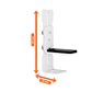 Soporte universal para Tarjeta Gráfica GPU Ajustable, Blanco - Miniatura 5