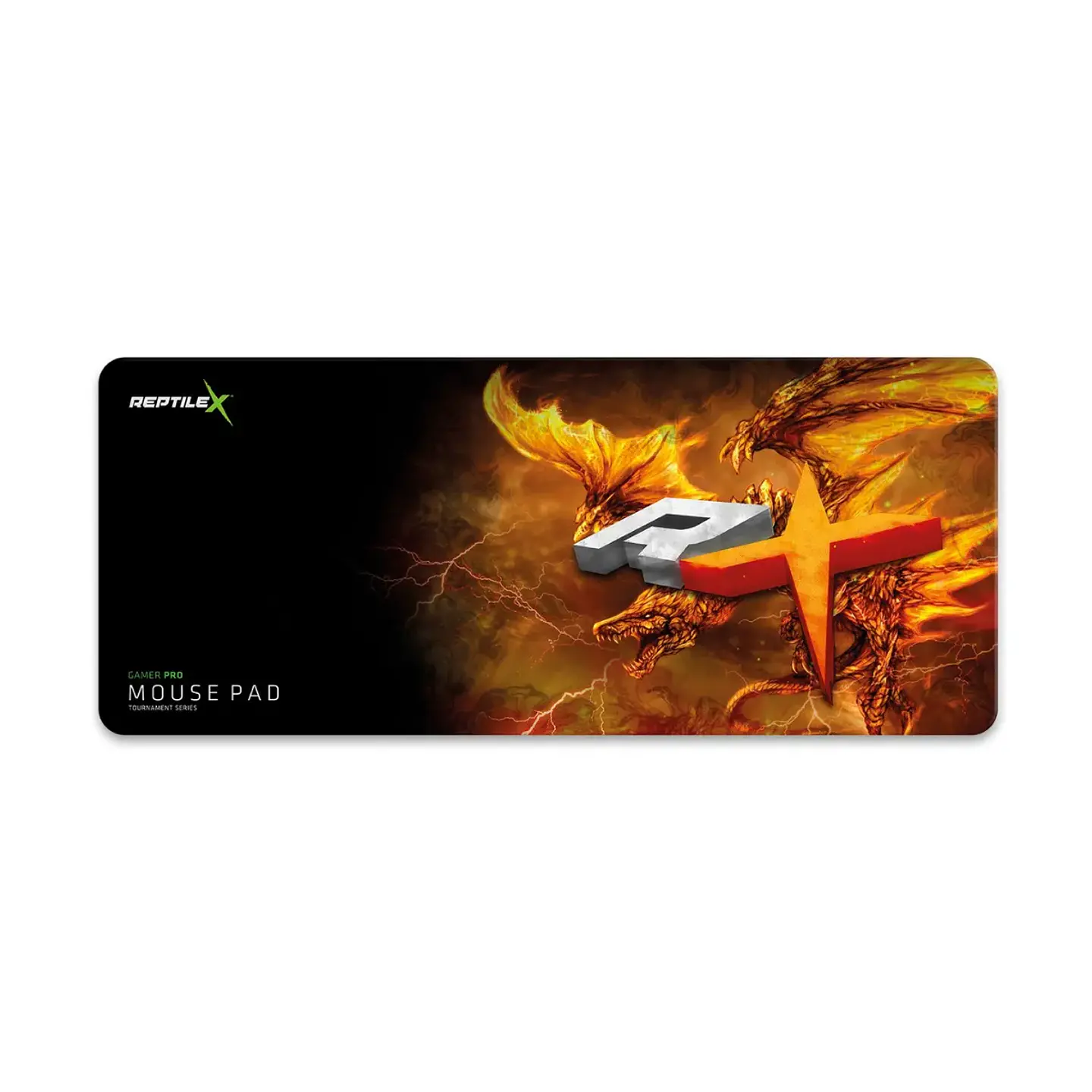 Mouse Pad Gamer ReptileX RX0010 30*70cm Antideslizante Orange 1
