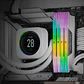 Memoria DRAM Corsair Vengeance 32GB (2x16) DDR5 5200mhz RGB Blanca - Miniatura 3