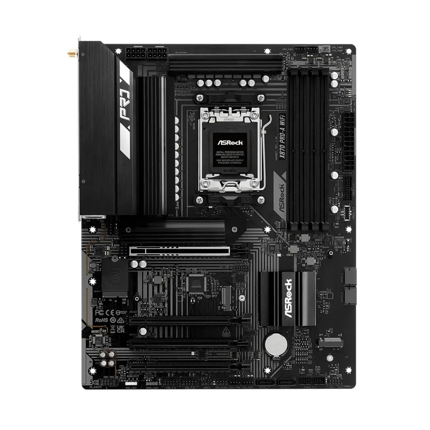 Placa Madre ASRock X870 Pro-A WiFi AM5 DDR5 ATX 2