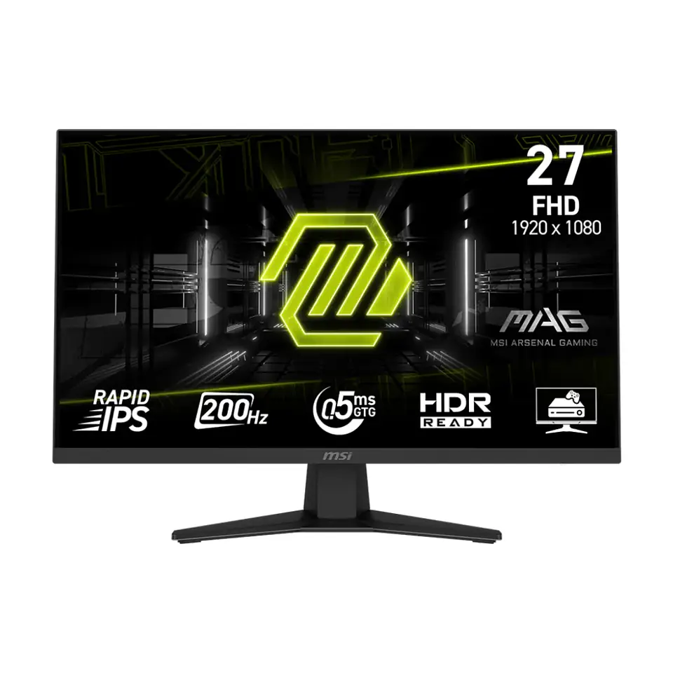 Monitor Gamer MSI MAG 274F, 27” Full HD IPS 200Hz 0.5ms 1