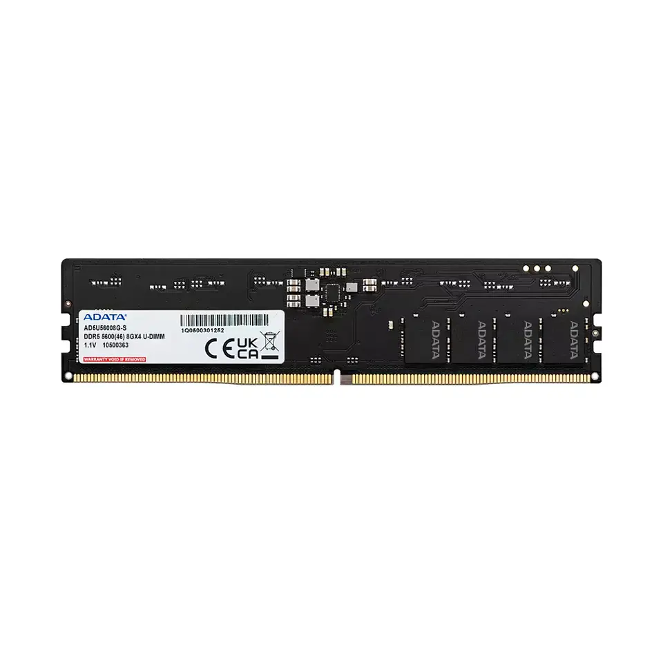 Memoria RAM ADATA Premier 8GB DDR5 5600MT/s CL46 UDIMM 1
