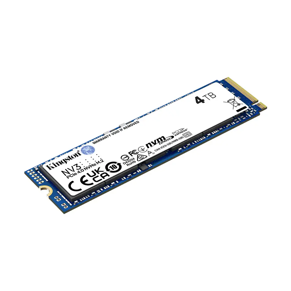 Unidad SSD Kingston NV3 4TB M.2 6000MB/s PciE-4 3