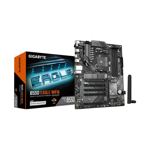 Placa Madre Gigabyte B550 EAGLE WIFI6 AM4 DDR4 PciE-4