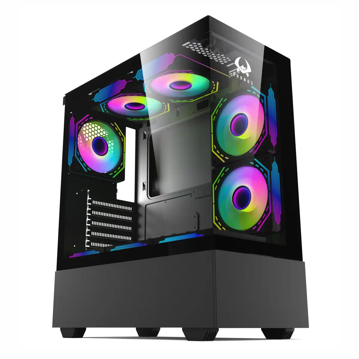 Gabinete Gamer Antec CX300 ARGB Mid Tower ATX Paneles de Vidrio Templado y 4 Ventiladores ARGB