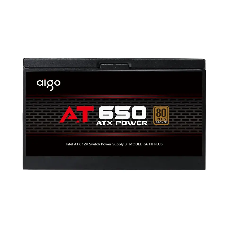 Fuente de Poder Aigo AT650 650W 80+ Bronze ATX 4