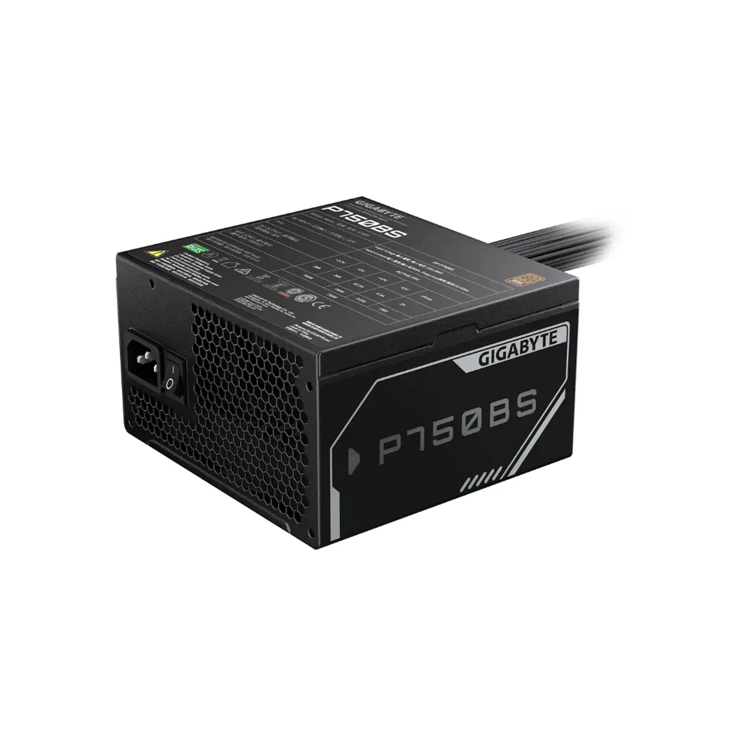 Fuente de Poder Gigabyte P750BS 750W 80 Plus Bronce PciE 6 ATX 3