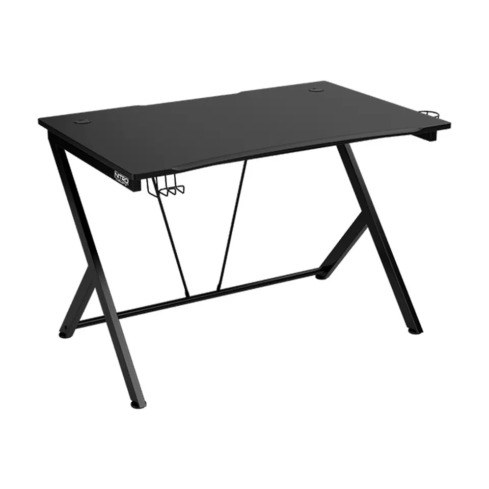 Escritorio Gamer Nitro Concepts D12 Black, Estructura de Acero 1