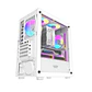 Gabinete Gamer Darkflash M305 Panel Vidrio 3Fan ARGB mATX White - Miniatura 3