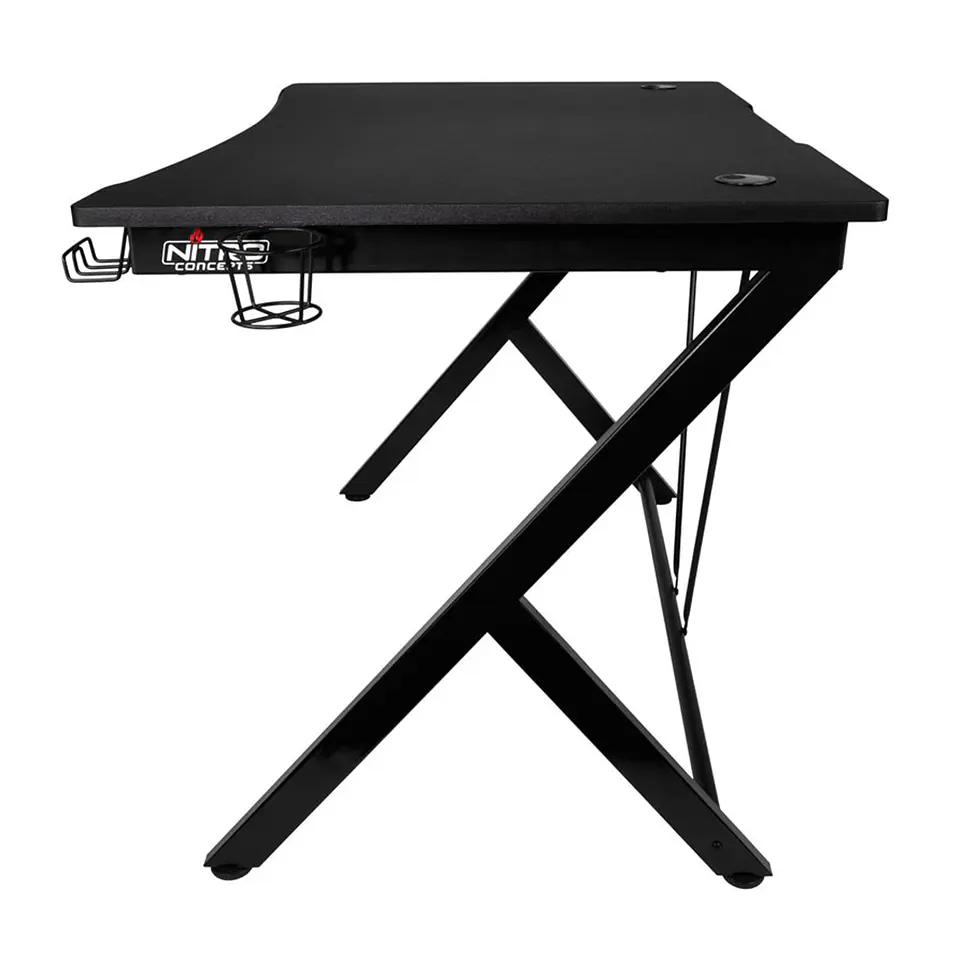 Escritorio Gamer Nitro Concepts D12 Black, Estructura de Acero 4