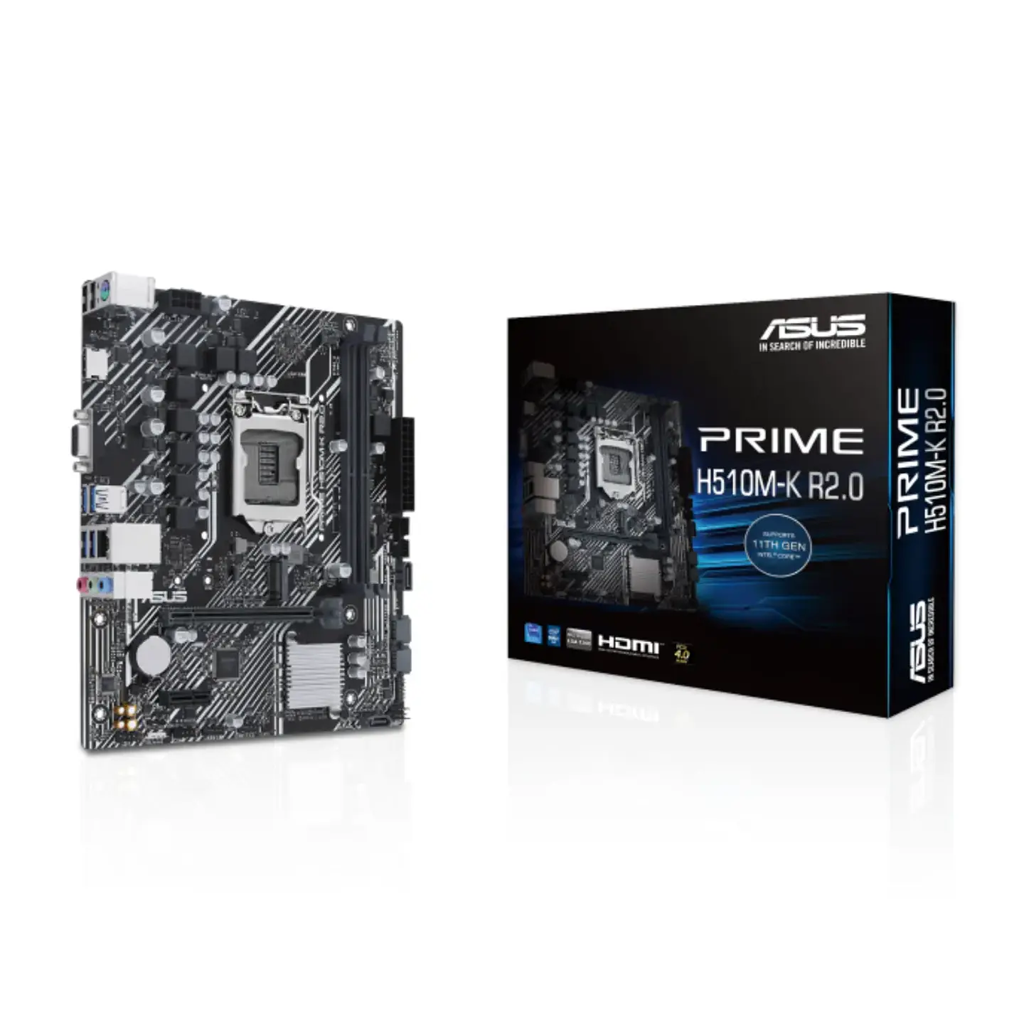 Placa Madre Asus Prime H510-M R2.0, DDR4 H470 LGA 1200, mATX 1