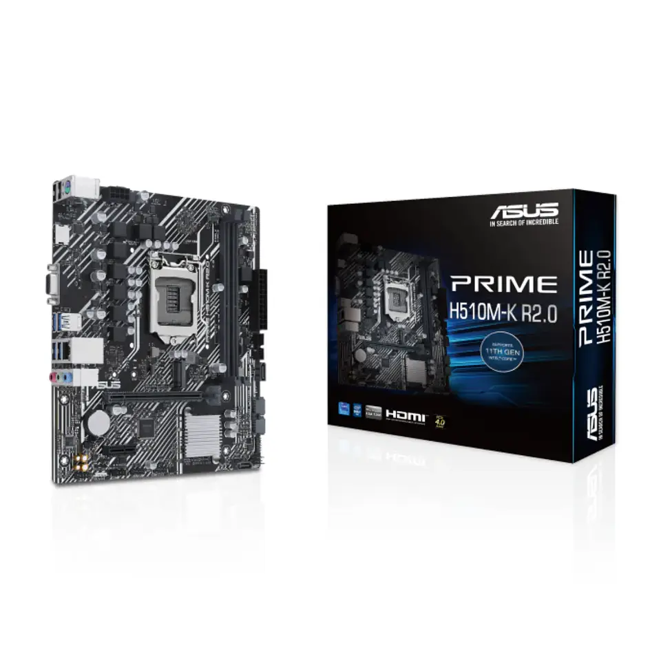 Placa Madre Asus Prime H510-M R2.0, DDR4 H470 LGA 1200, mATX 1