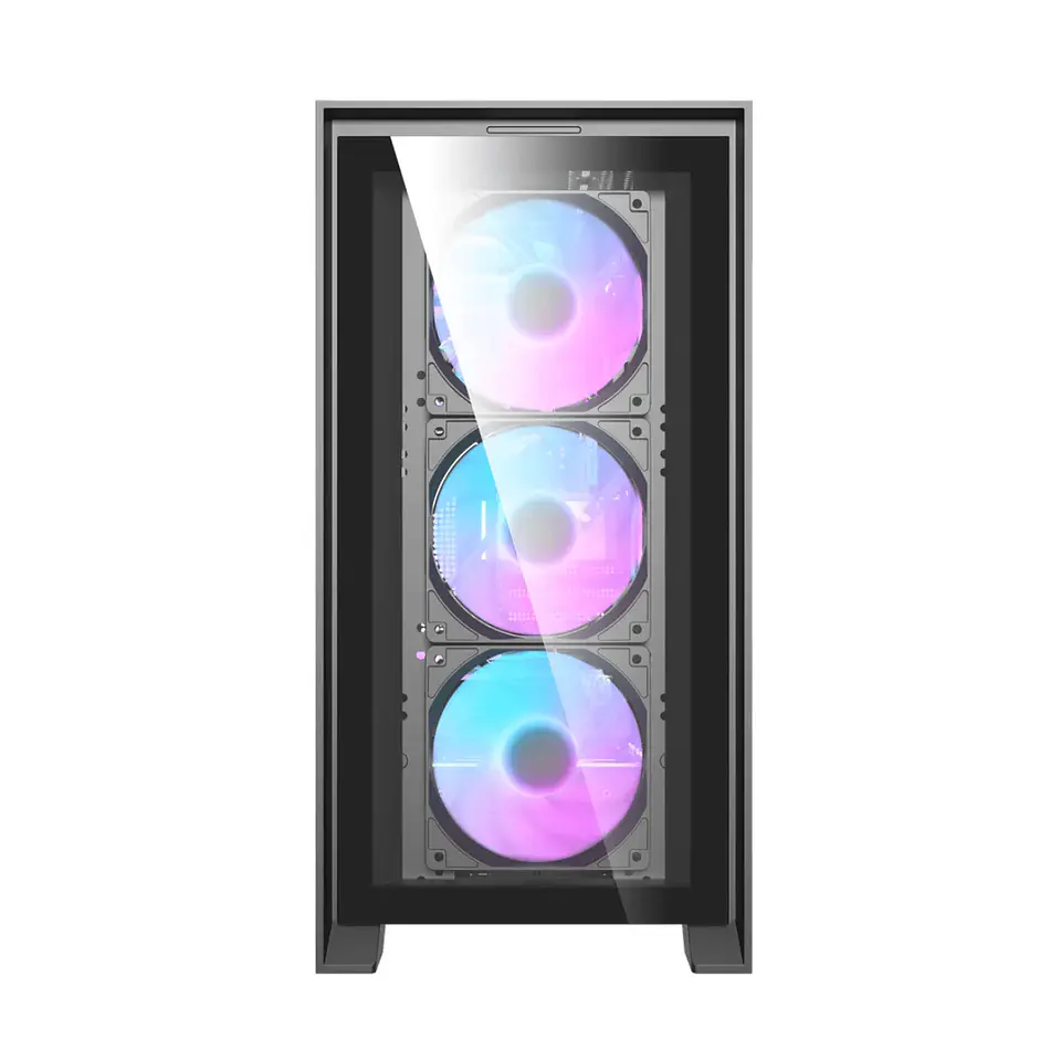 Gabinete Gamer Darkflash DRX90 Vidrio Templado 3FAN ARGB ATX Black 3