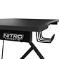 Escritorio Gamer Nitro Concepts D12 Black, Estructura de Acero - Miniatura 5