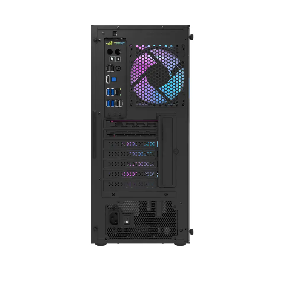 Gabinete Gamer Darkflash DK352 Vidrio Templado 4Fan ARGB ATX Black 4