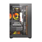 Gabinete Gamer Darkflash C280 7 Fan ARGB  E-ATX Black - Miniatura 4