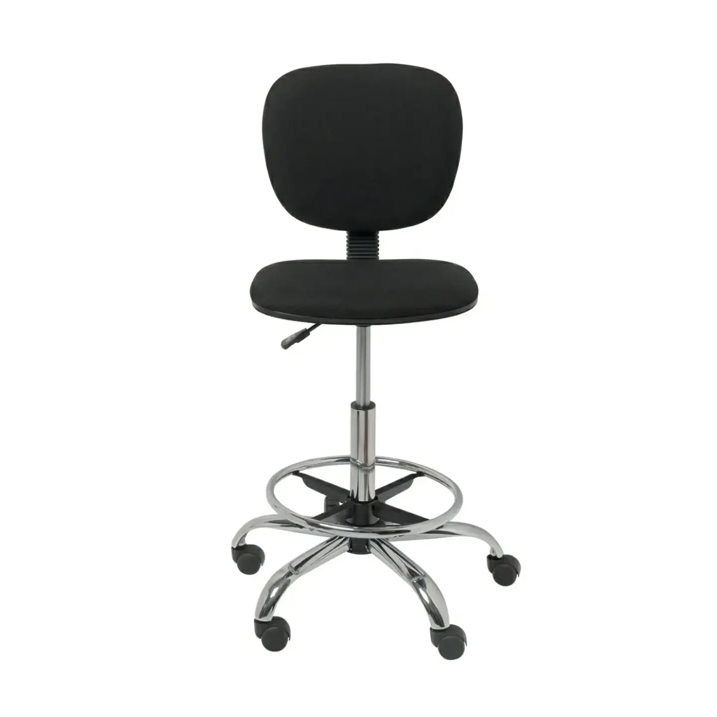 Silla Oficina Cajero Alta Vanto MAX Negro Sin Brazos Apoya Pies 1