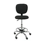 Silla Oficina Cajero Alta Vanto MAX Negro Sin Brazos Apoya Pies - Miniatura 1